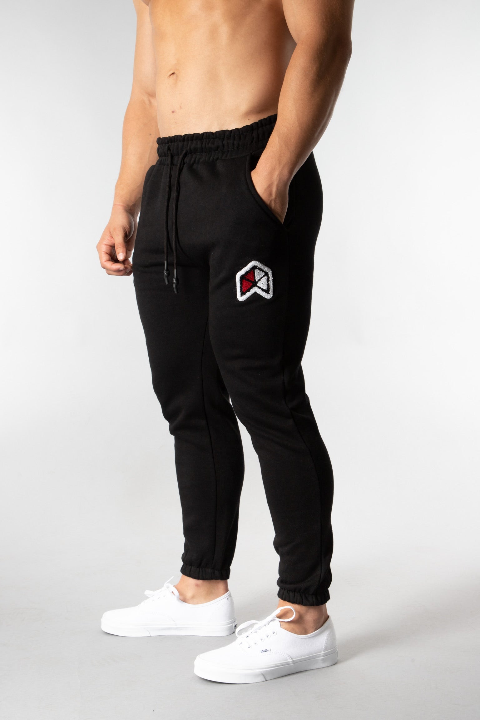 Men's Red nWo Chenille Sweatpants