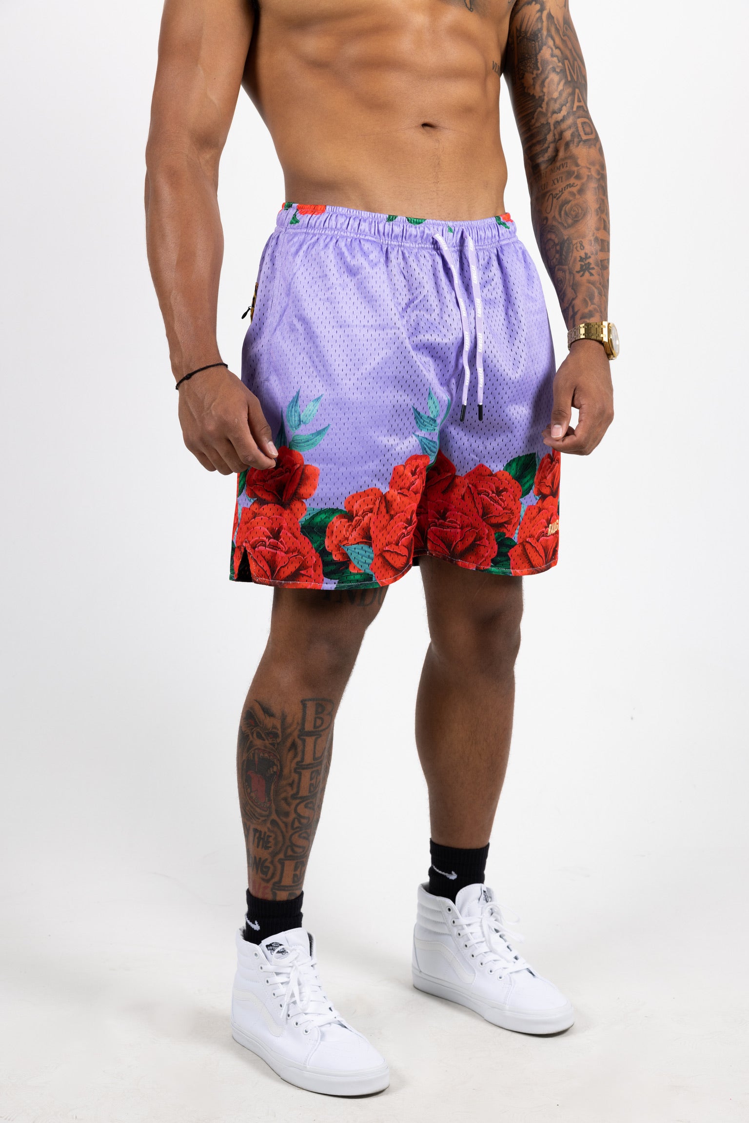 Rainbow Flower Shorts – Bravest Studios